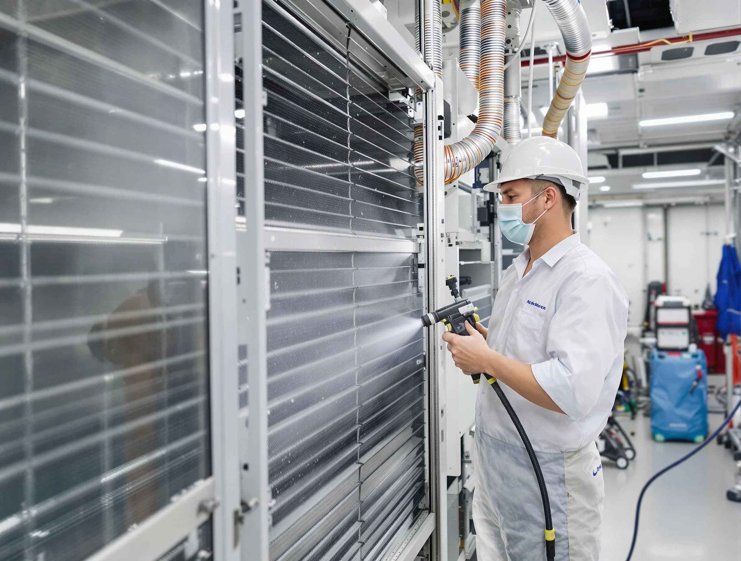 Professional AC coil cleaning by Decatur Air Duct Cleaning in Decatur