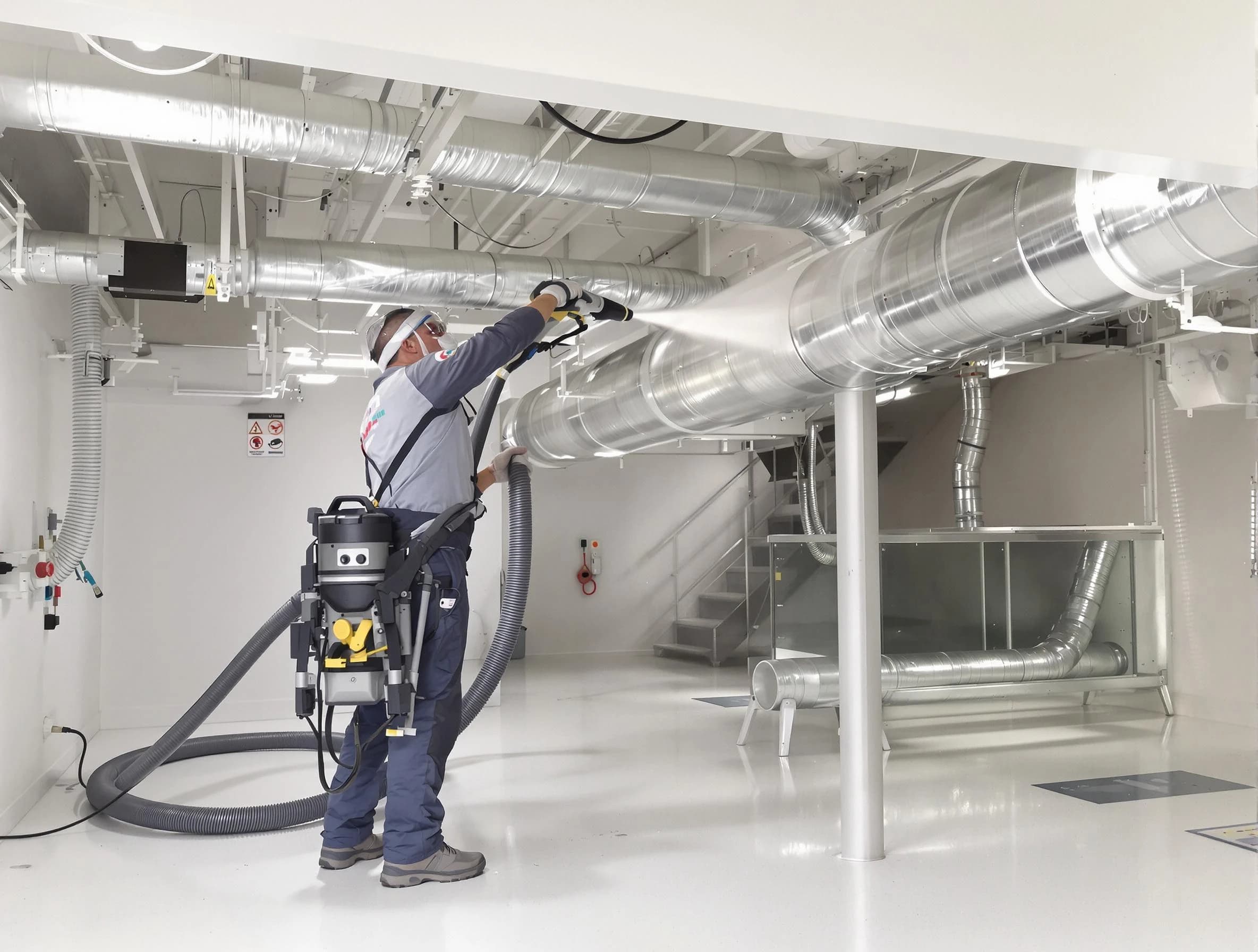 Professional central duct cleaning by Decatur Air Duct Cleaning in Decatur
