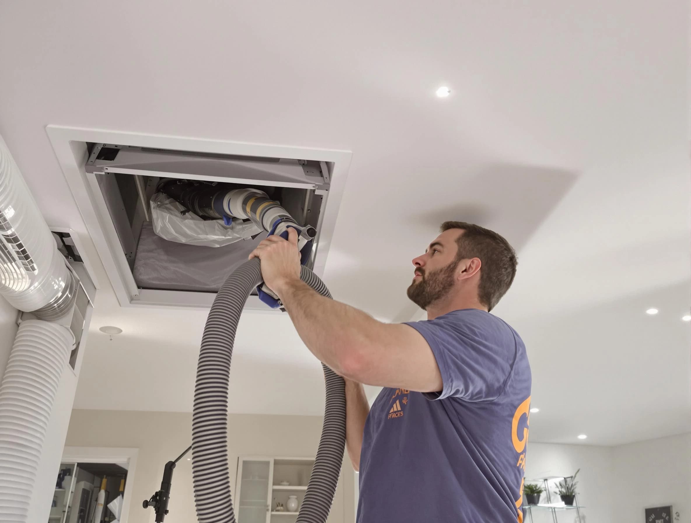 Precision indoor duct cleaning by Decatur Air Duct Cleaning in Decatur