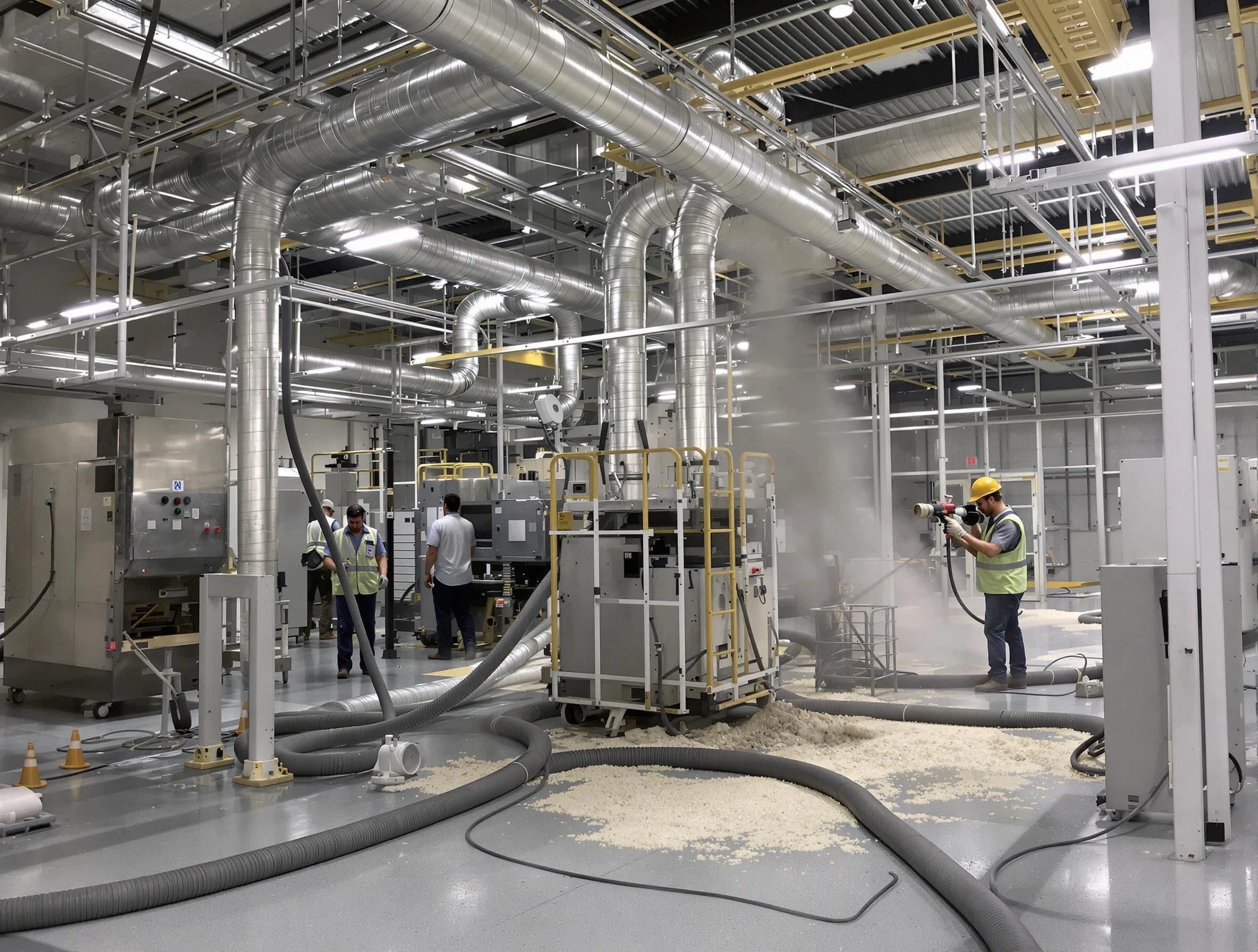 Heavy-duty industrial duct cleaning by Decatur Air Duct Cleaning in Decatur