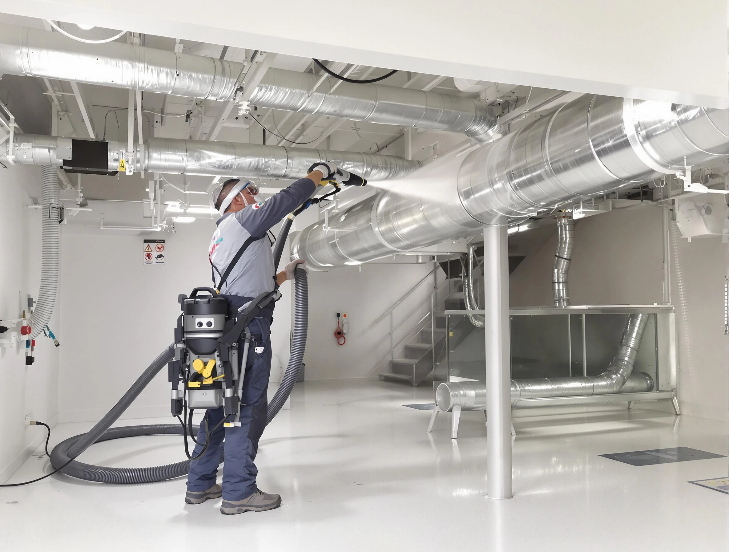 Professional central duct cleaning by Decatur Air Duct Cleaning in Decatur