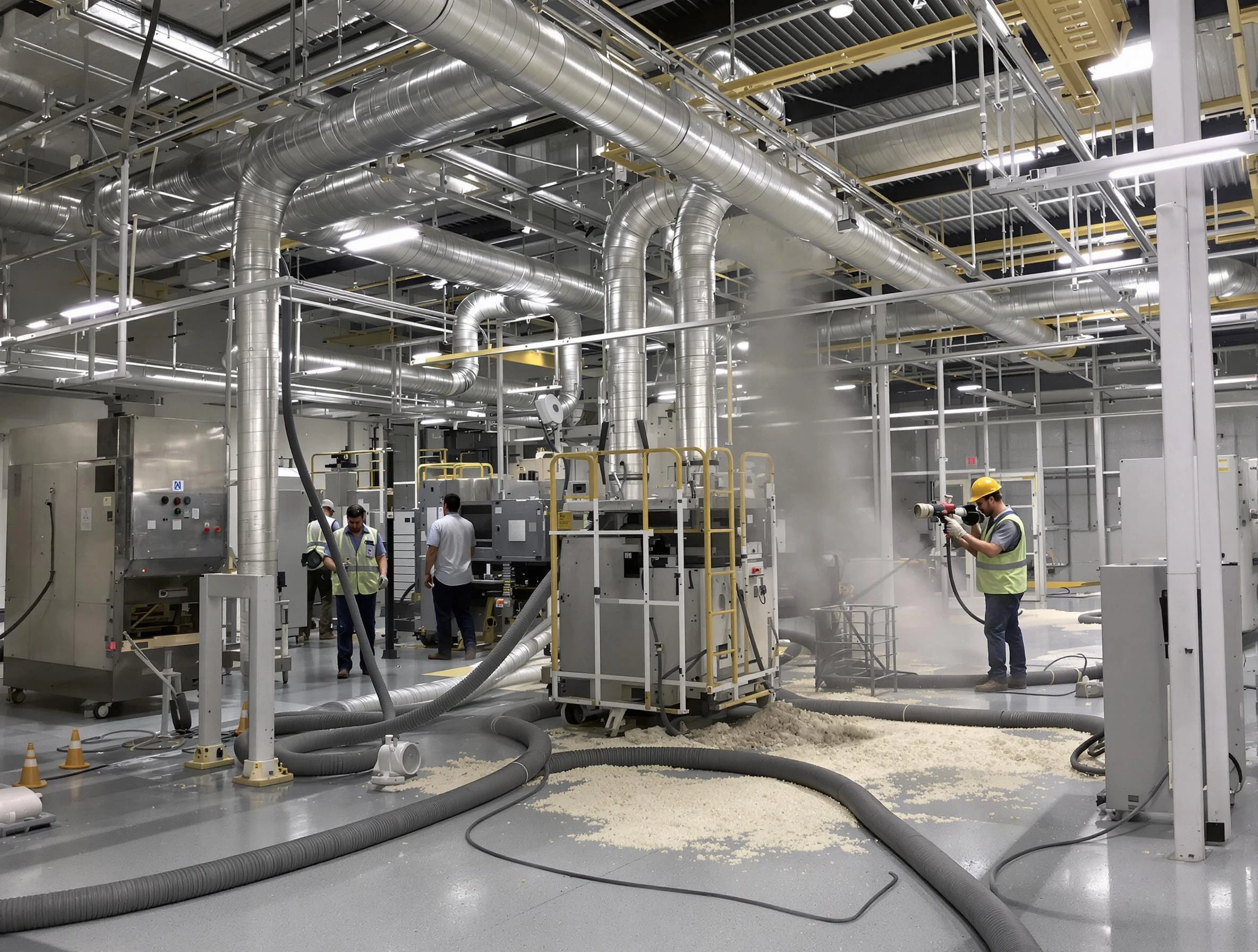 Heavy-duty industrial duct cleaning by Decatur Air Duct Cleaning in Decatur